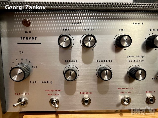 Trevor 40 W, снимка 5 - Ресийвъри, усилватели, смесителни пултове - 43134355
