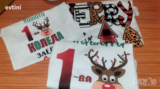 Коледен комплект за цялото семейство, снимка 2 - Тениски - 34916060