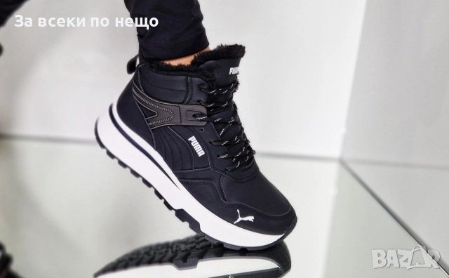 Puma Дамски Меки И Топли Боти Пума - 2 Налични Цвята Код P1409, снимка 5 - Дамски боти - 52178831