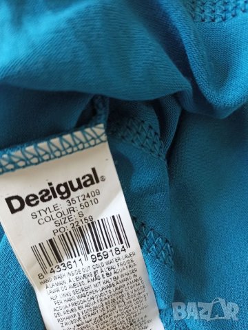 Дамска блуза Desigual, снимка 4 - Тениски - 36609089