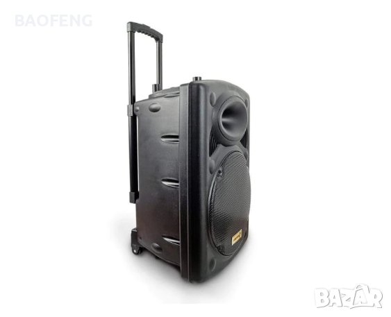 *Безплатна доставка Караоке Колона 15 инча Eurolive bt515d 3000w еквалайзер 2 микроф ,акумулатор, снимка 5 - Тонколони - 37644921