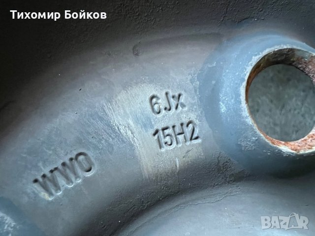 4бр. джанти за VW Caddy, снимка 2 - Гуми и джанти - 38392444