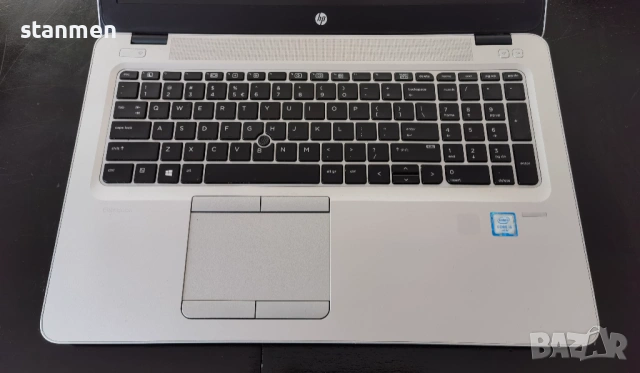Продавам лаптоп HP EliteBook 850 G3/IPSматFullHDсКам/4х2.4Ghz/8gbDDR4/SSD512gb/3чБат/Профилактиран  , снимка 6 - Лаптопи за работа - 53287149
