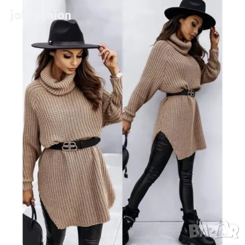 Плетени туники поло, снимка 5 - Блузи с дълъг ръкав и пуловери - 30717838