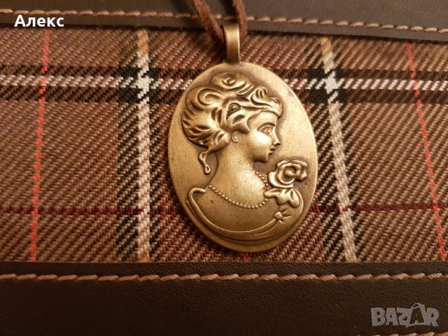 Старо бронзово колие–Отлично!, снимка 7 - Колиета, медальони, синджири - 27607664
