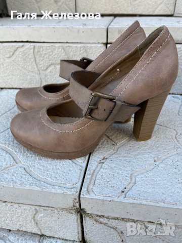 Обувки от естествена кожа., снимка 2 - Дамски обувки на ток - 43051160