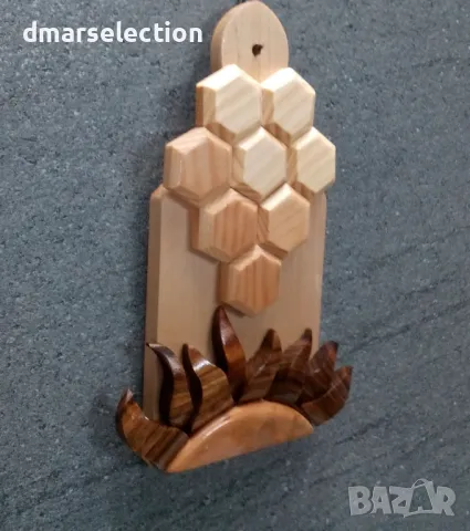 Дървена декорация ALE49, снимка 2 - Декорация за дома - 49696031