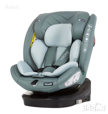 Столче за кола Chipolino- Воларе,360, I- Size IzoFix , 40-150 см! 