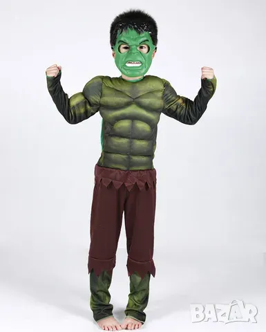 Детски костюми на Спайдърмен, Супермен, Наруто, Хълк, Капитан Америка Соник , снимка 4 - Детски комплекти - 49978052