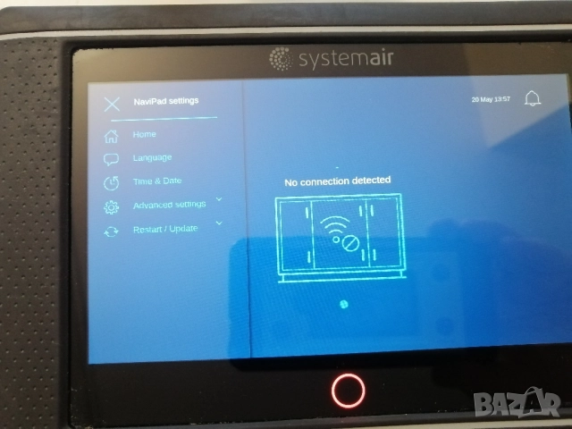 Контролер Systemair NaviPad PD70-C, снимка 5 - Друга електроника - 52186323