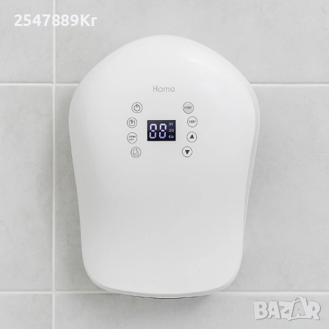 Вентилаторна печка за баня Homa HBH-7720B, 2000W, електронно управление