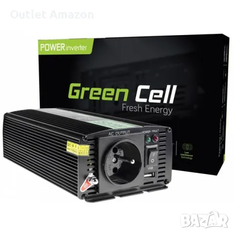 Инвертор GREEN CELL 24V/500W

