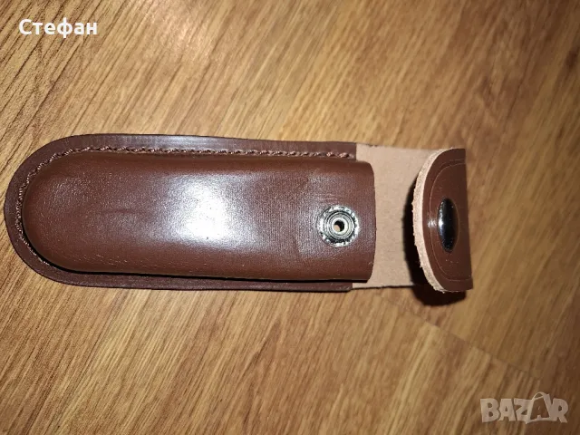 Кожен калъф за съваем нож, снимка 2 - Ножове - 49518852
