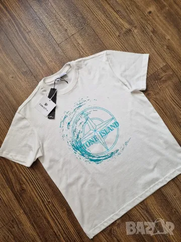Страхотна мъжка тениска STONE ISLAND размер S M L XL 2XL , снимка 2 - Тениски - 50211725