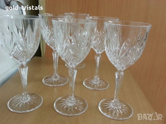 кристални чаши, снимка 10 - Антикварни и старинни предмети - 26224825