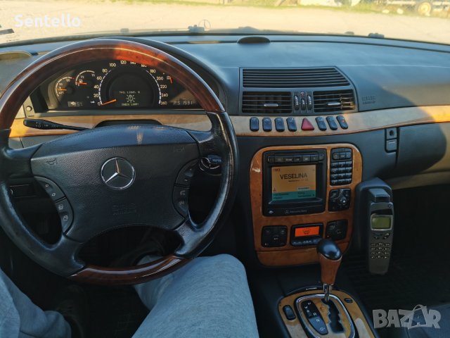 Mercedes-Benz S-klasse (W220) S 500 (306 Hp), снимка 5 - Автомобили и джипове - 39140322