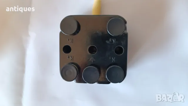 Стар телефон със шайба - военен - П-170 - 1977г., снимка 6 - Антикварни и старинни предмети - 48792837