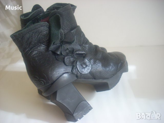 Laura Vita Limited серия Ексцентрични дамски боти от естествена кожа, снимка 6 - Дамски боти - 38032850