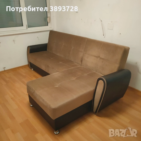 Разтегателен Диван с лежанка