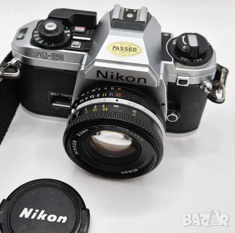 Nikon FG-20 и Nikkor 50mm f1.8 Ai, снимка 1