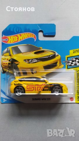 Hot Wheels Subaru WRX STI , снимка 1 - Колекции - 36989997