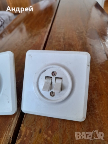 Стар електрически двоен ключ,ключове, снимка 2 - Други ценни предмети - 51924220