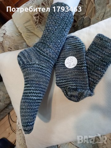 Ръчно плетени чорапи размер 38