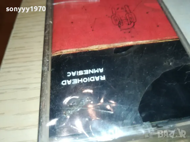 RADIOHEAD AMNESIAC-ORIGINAL TAPE 1311241212, снимка 15 - Аудио касети - 47951919