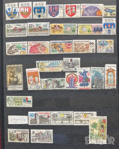 Пощенски марки Чехословакия - лот 2, снимка 1 - Филателия - 32614576
