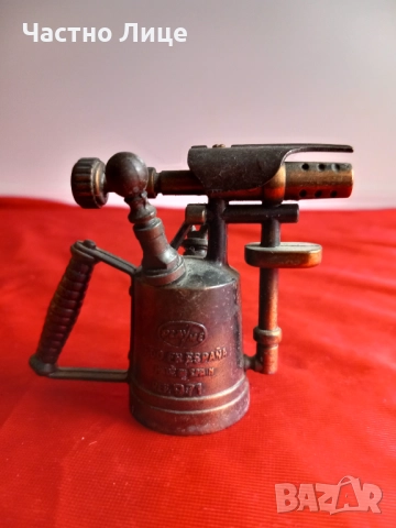 Колекционерска Метална ОСТРИЛКА ,Миниатюра "Газена Горелка"
