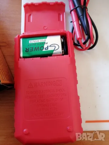 Цифров мултицет ANENG SZ308, снимка 5 - Други инструменти - 48389534