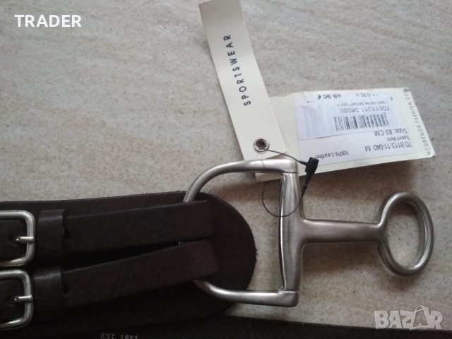 Колан 100%  естествена телешка кожа  ESPRIT  Mc Gregor, снимка 15 - Колани - 34275921