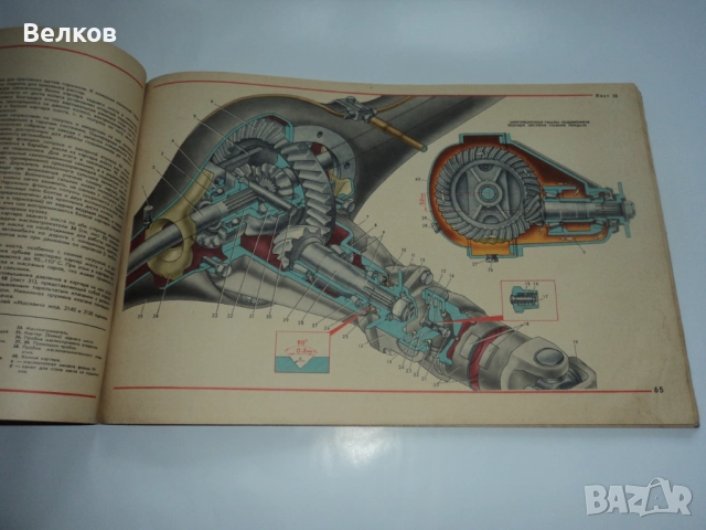 Големи цветни албуми ВАЗ и Москвич, снимка 15 - Специализирана литература - 51356008