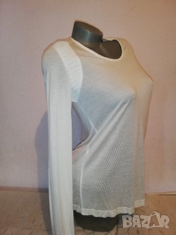 Елегантна бяла блуза Betty Barclay р-р М/Л, снимка 5 - Блузи с дълъг ръкав и пуловери - 29032282