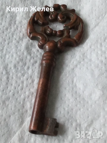 Стар рядък  ключ за врата 51924, снимка 3 - Антикварни и старинни предмети - 53217530
