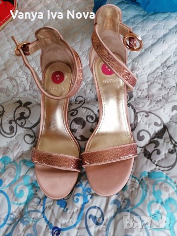 Guess oригинални сандали-нова цена 140лв. , снимка 6 - Дамски обувки на ток - 28510529