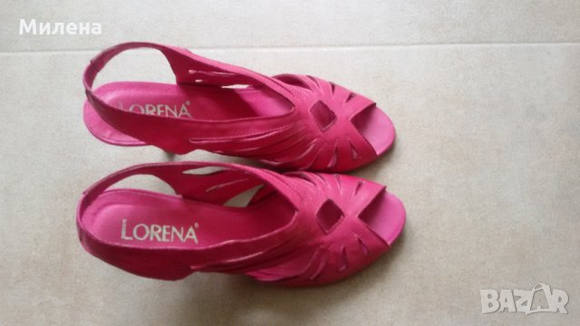Италиански сандали Lorena с подарък чехли на ТОП цена, снимка 2 - Сандали - 27963953