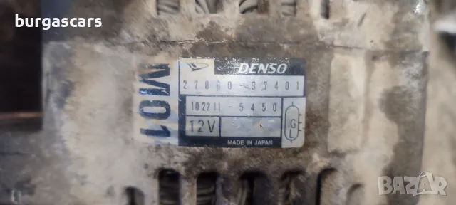 Динамо алтернатор 27060-97401 Daihatsu YRV 4x4 - 120лв, снимка 3 - Части - 49388852