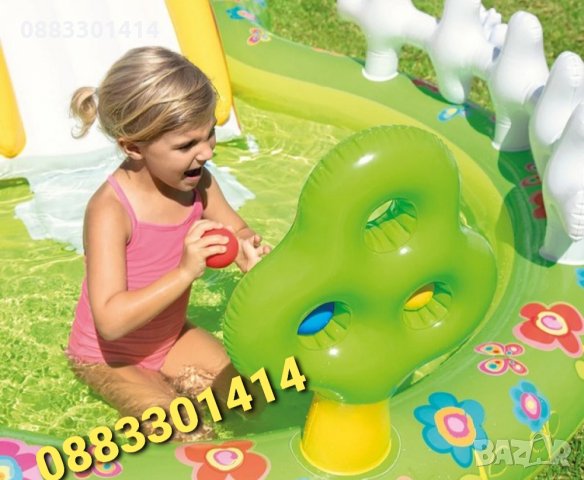 Огромен детски воден център Басейн Пързалка Надуваеми играчки подарък , снимка 5 - Басейни и аксесоари - 33510209