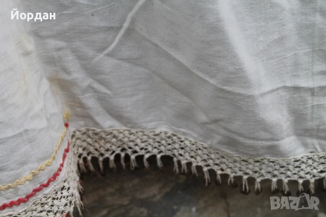 Кърпа за глава от народна носия, снимка 4 - Антикварни и старинни предмети - 50496619