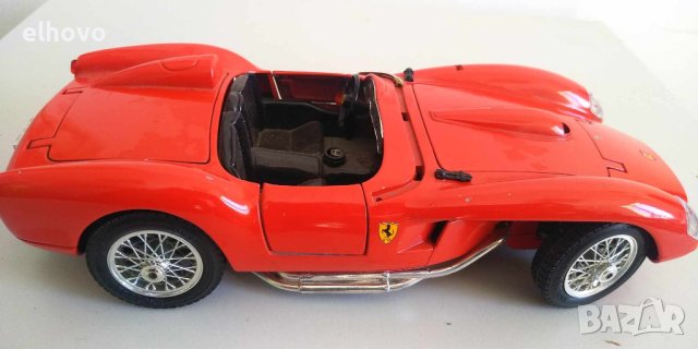 Метална количка Ferrari 250 Testa Rossa(1957) Burago 1:18, снимка 3 - Колекции - 34357992