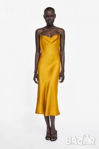 Рокля от сантен ZARA, снимка 15 - Рокли - 36826854