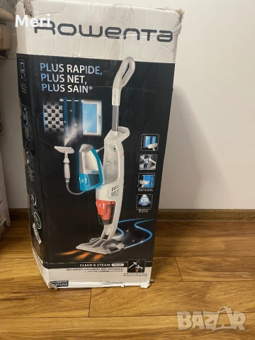НОВА Rowenta Clean & Steam Multi RY8534WH – Прахосмукачка + Парочистачка | 2 в 1, снимка 5 - Прахосмукачки - 53238677