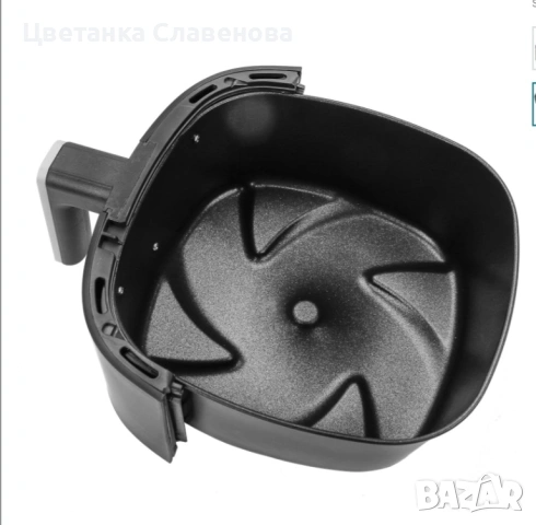 Еърфраер Emerio с обем 4,5 литра, 8 програми бързо нагряване, 1300 W, снимка 3 - Фритюрници - 52507514