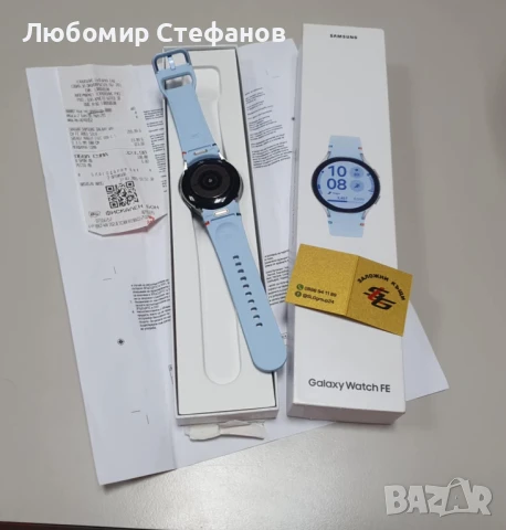 Смарт часовник SAMSUNG GALAXY FE R861 ,40 MM, GPS , снимка 4 - Смарт часовници - 50724812