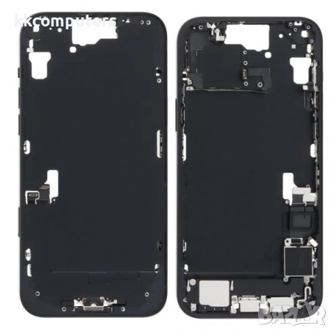 Среден борд за iPhone 15 Plus 6.7 / Черен / КЛАС B Баркод : 484298