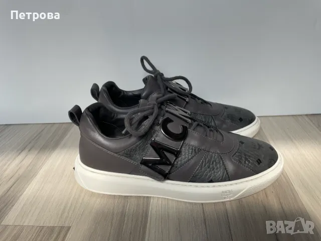 MCM мъжки кожени обувки 43 Оригинал, снимка 2 - Маратонки - 49929968