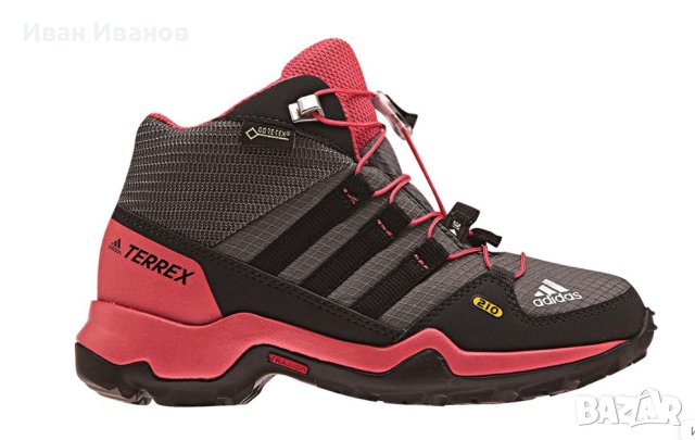 водоустойчиви  мараотнки ADIDAS  Terrex Mid Gore-Tex K номер 34,5-35, снимка 3 - Детски маратонки - 43744574