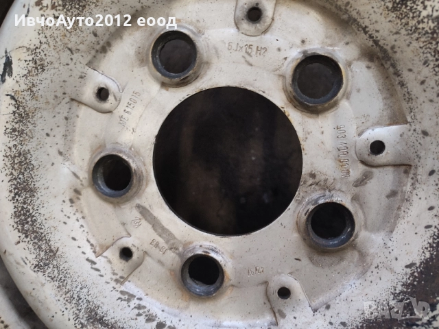 Метални джанти 15 mercedes sprinter vw lt, снимка 2 - Гуми и джанти - 52342000