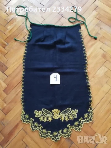 Стари автентични тракийски престилки от Ямболско-Старозагорско, снимка 12 - Антикварни и старинни предмети - 51100098